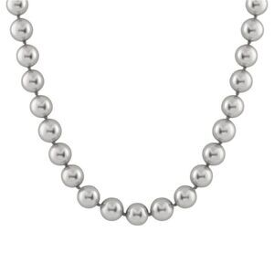 COPY - SPLENDID PEARLS Silver 16-17mm Shell Pearl Necklace